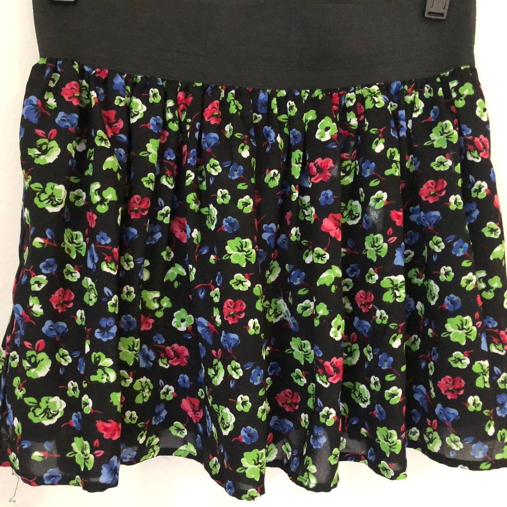 Twenty One Floral Skater Skirt
